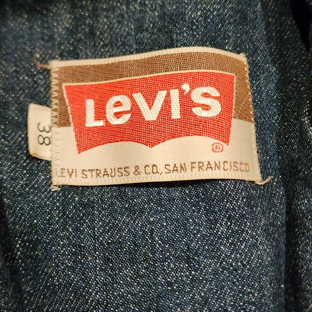 Vintage Levi's Orange Tab Denim Blazer  - Picture 5 of 7